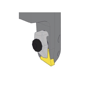 CLAMP FOR TIP 6 MM + SCREW M3