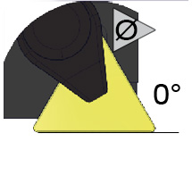 BIT HOLDER TRI S2711 11MM (DIA. 1/4')- 0° COMPLETE