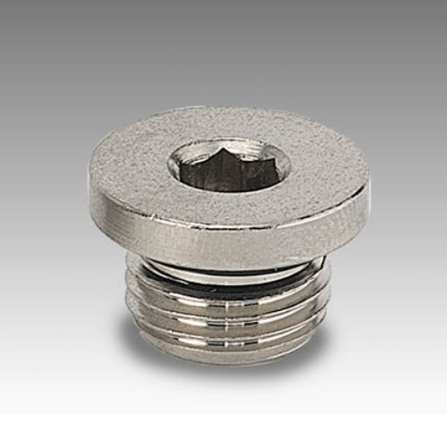 PLUG G 1/8 CYLINDRICAL + GASKET / FOR M3.0/S4.0