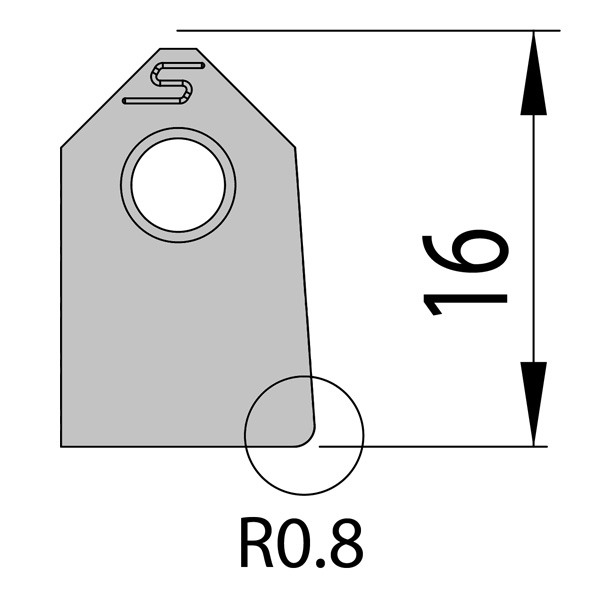 SC512 CARBIDE BIT - AL12 - L12