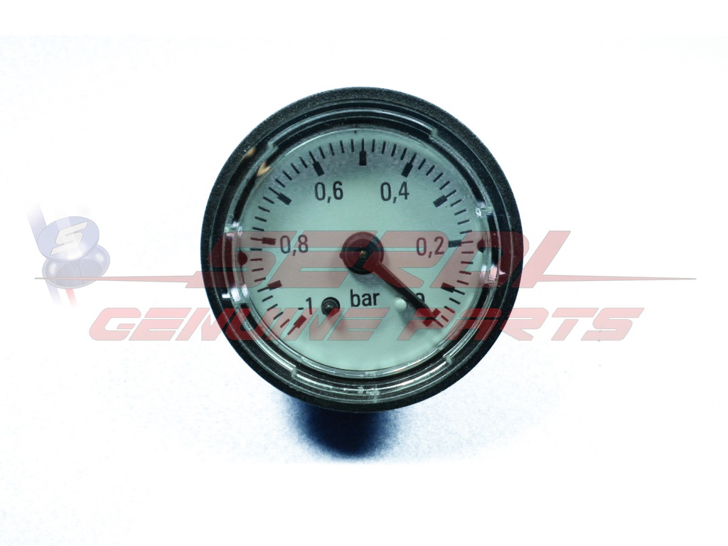[010131] VACUUM GUAGE Ø40mm -  Ø1.575" (0 to -1 BAR)
