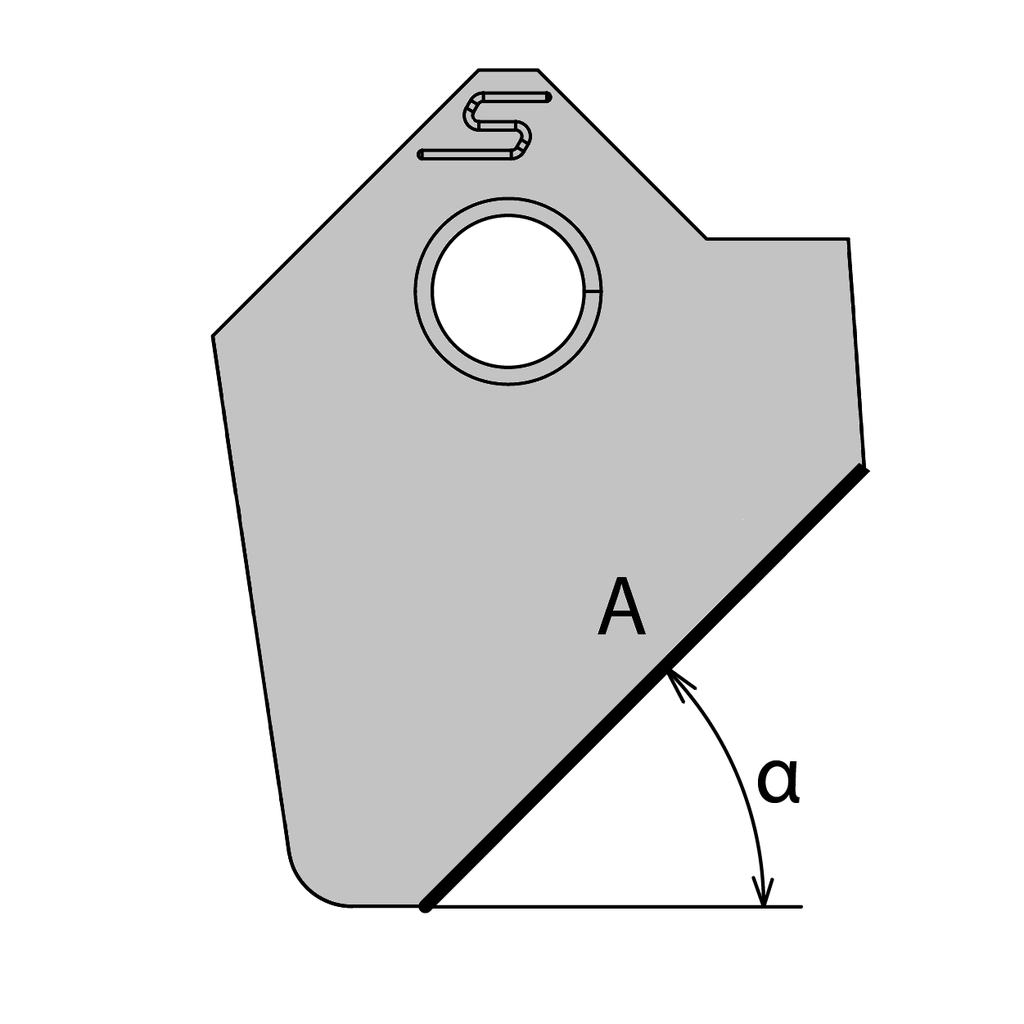 SC508-CARBIDE BIT (75-B1) 75.00MM-16.40MM