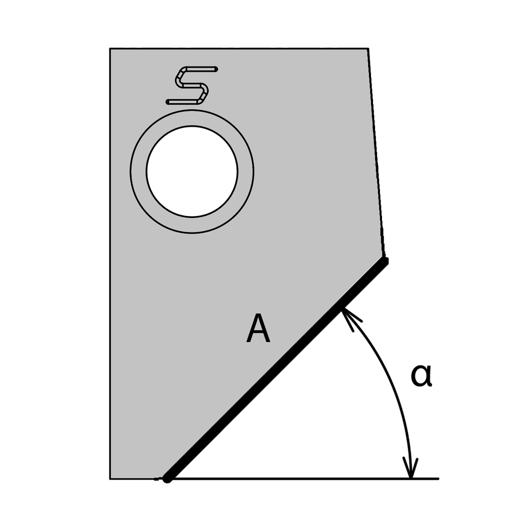 CUTTING BLADE 15.00-11.00