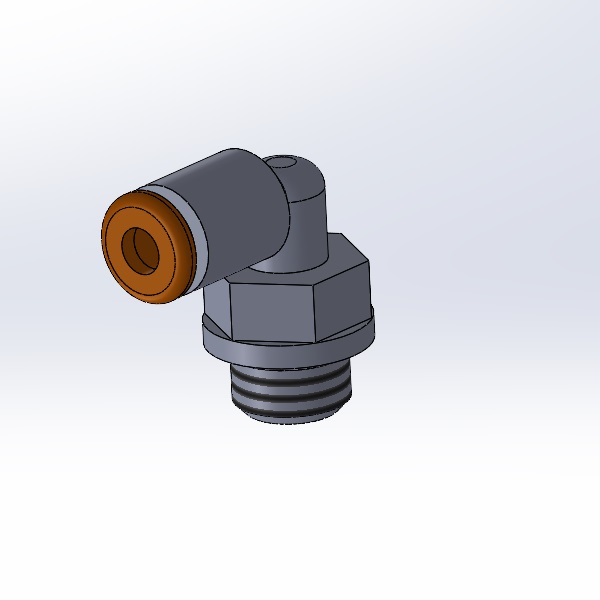 ELBOW FITTING MALE G1/8 - CYL DIA. 4
