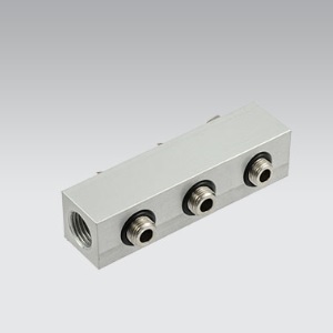 [018256] 3 UNIT MANIFOL FOR PNEUMATIC DISTRIBUTOR G1/4